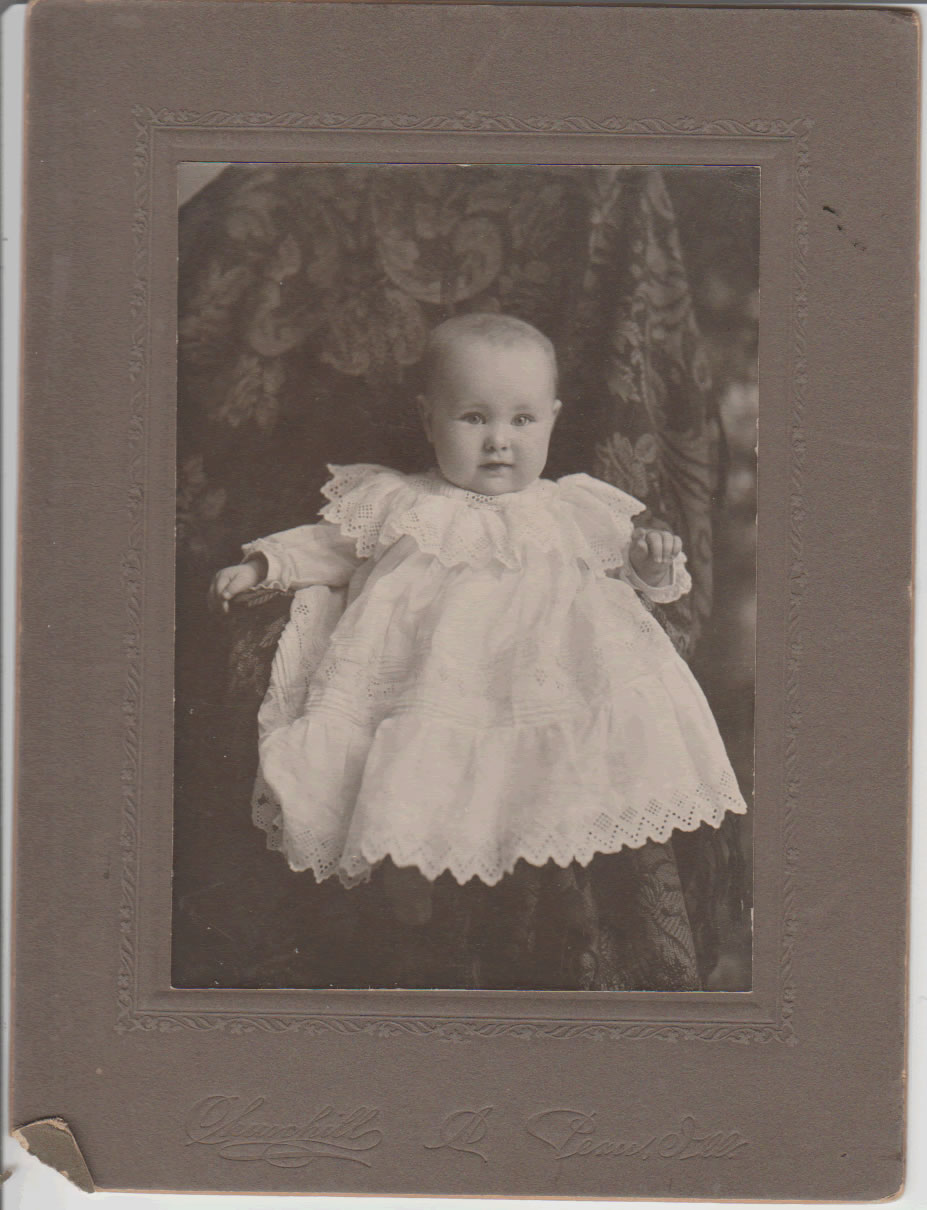 Amber Irene Coss at 7 months of age