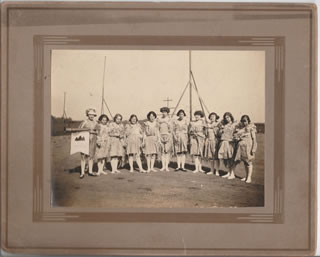 Unknown group of young women